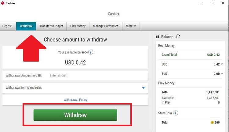 Beaten truck Insightful Dollar ᐉ How to withdraw money from Poker Stars: withdrawal of funds from  PokerStars in 2022