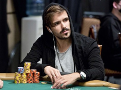 Famous Brazilian player Yuri Dzivielevski is the PLOSUSS chip leader