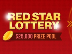 У лотереї на RedStar Poker розігруються призи на суму 25 000$