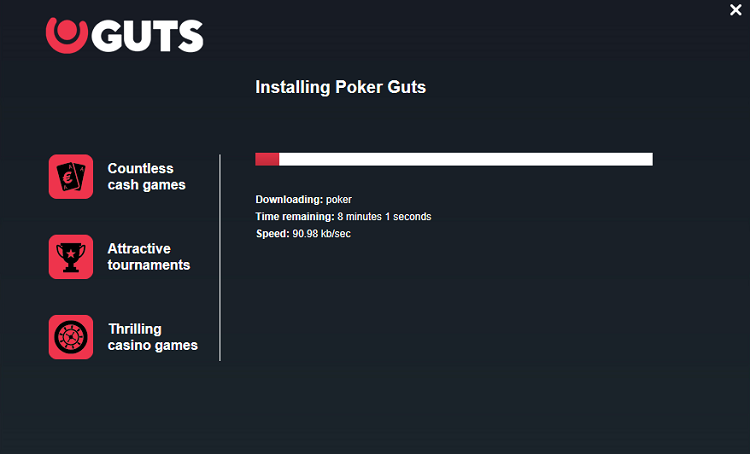 guts poker online