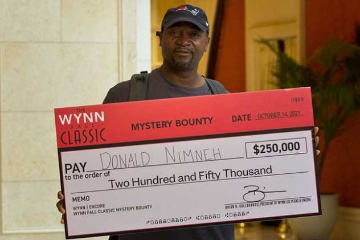 Американец вытянул конверт с 250 000$ в турнире Mystery Bounty