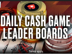 Daily Cash Game Leaderboards at PokerStars
