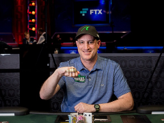 WSOP champion to donate all of his winnings to charity