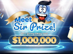 Meet Sir Prize at 888poker: $1 000 000 to be raffled off in prizes