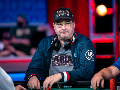 Hellmuth finished fifth in WSOP event