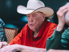 Doyle Brunson surprises crowd with his appearance at WSOP Event #58