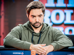 Timothy Adams and Elio Fox vied in heads-up at Millions Online