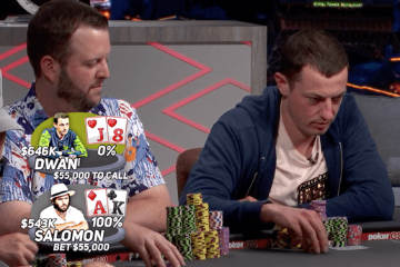 Очередной крупный проигрыш от Тома Двана на шоу High Stakes Poker