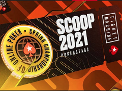 Máquina de ingressos na PokerStars: $1 500 000 em ingressos para o SCOOP 2021