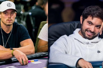 Алекс Фоксен и Тимоти Адамс в хедз-апе турнира High Roller Big Game