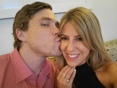 Alex Foxen proposed to Kristen Bicknell