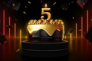 Турниры PokerMatch 5 Years Anniversary с призовыми 1 000 000₴