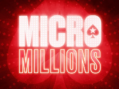 Série Micro Millions com entradas baratas retorna ao PokerStars