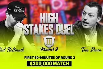 Том Дван прервал стрик побед Фила Хельмута на High Stakes Duel