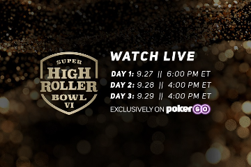 27 сентября стартует Super High Roller Bowl с бай-ином 300 000$