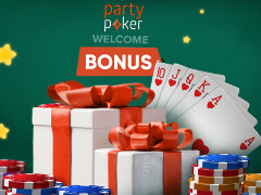 PartyPoker бонусы на первый депозит и не только