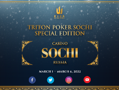 Triton Poker: серію перенесли з Балі до Сочі