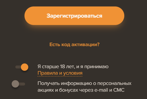 Принятие правил казино на сайте Правила и условия казино