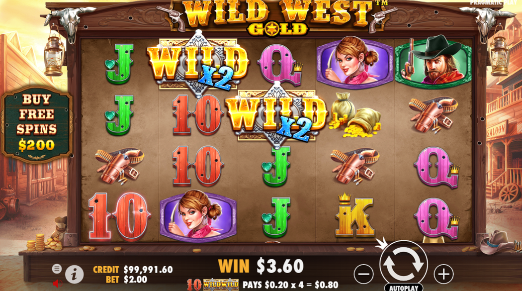 Слот Wild West Gold 