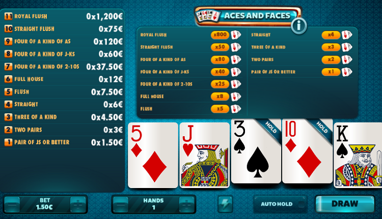 Онлайн видеопокер на деньги