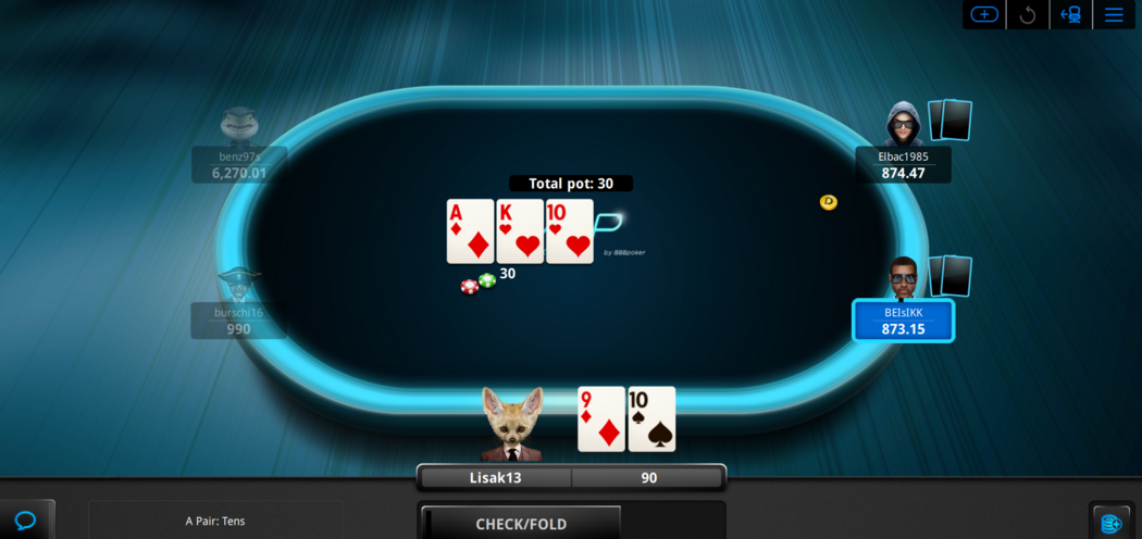 Флоп в покере Флоп