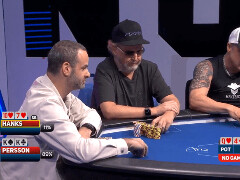 Блеф со средней парой в банке 830 000$ на шоу No Gamble, No Future