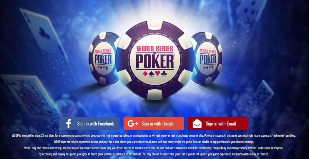 World Series of Poker на Facebook: бесплатная игра в покер World Series of Poker на Facebook