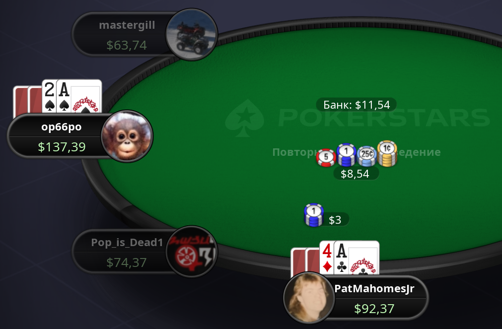 Процес гри в разз