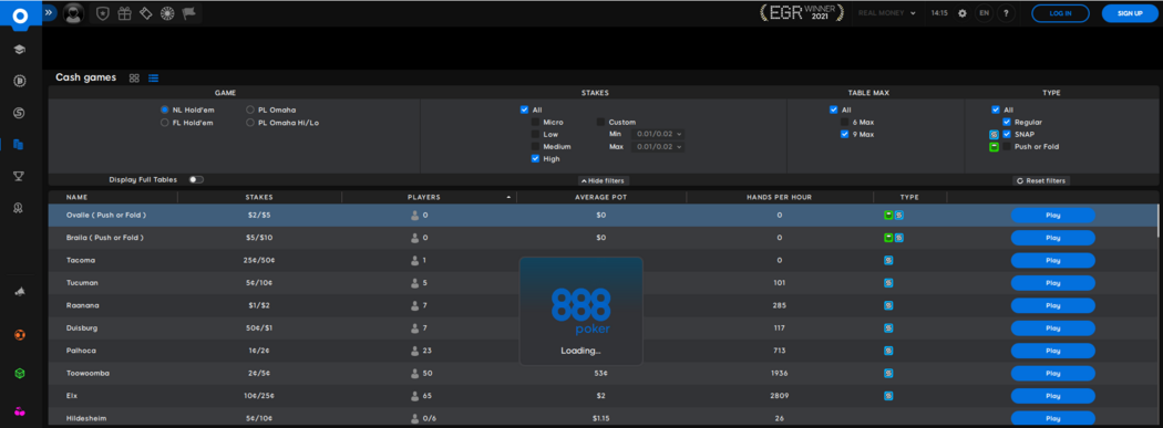 Клієнт 888покер