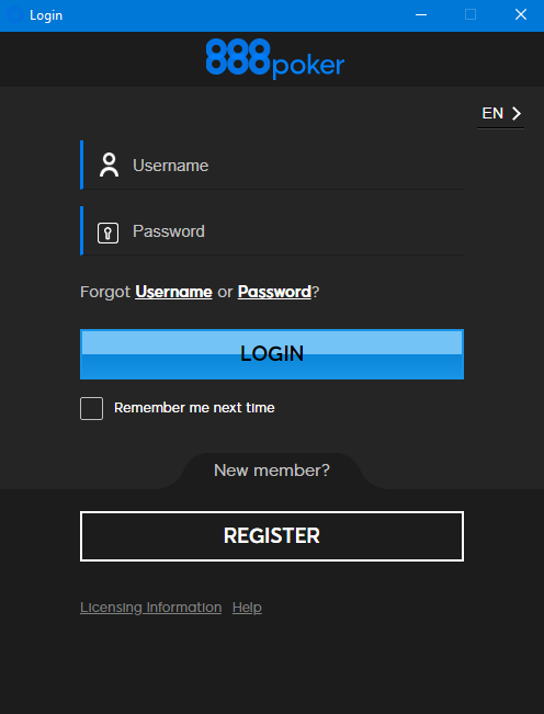 Вхід 888покер