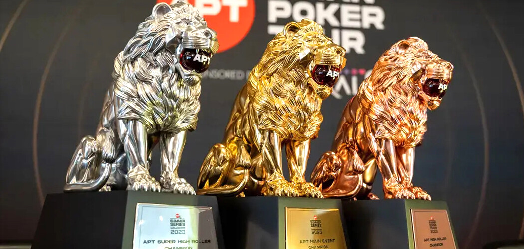 Приголомшливі трофеї для переможців ключових подій серії Asian Poker Tour Online на GGPoker