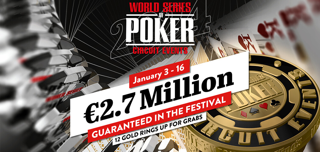 Rozvadov Launches the New Poker Year with the WSOP Circuit in January