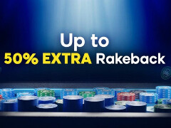 50% Extra Rakeback: додатковий кешбек на 888poker