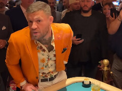 Конор Мак-Грегор виграв 40 000$ на рулетці в казино Лас-Вегасу