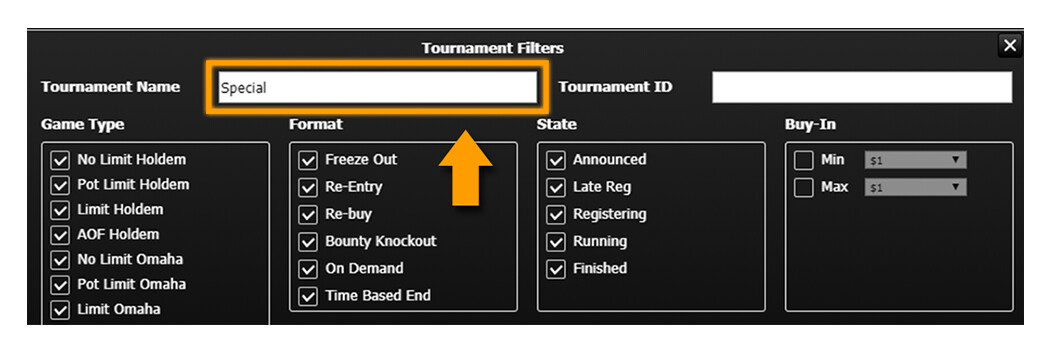 Фріроли на Americas Cardroom Пошук фріролів на ACR