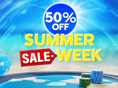 Summer Sale Week на 888poker: знижка на бай-іни в турніри 50%