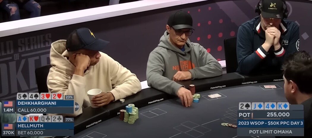 Хельмут проти Денкаргані на тьорні