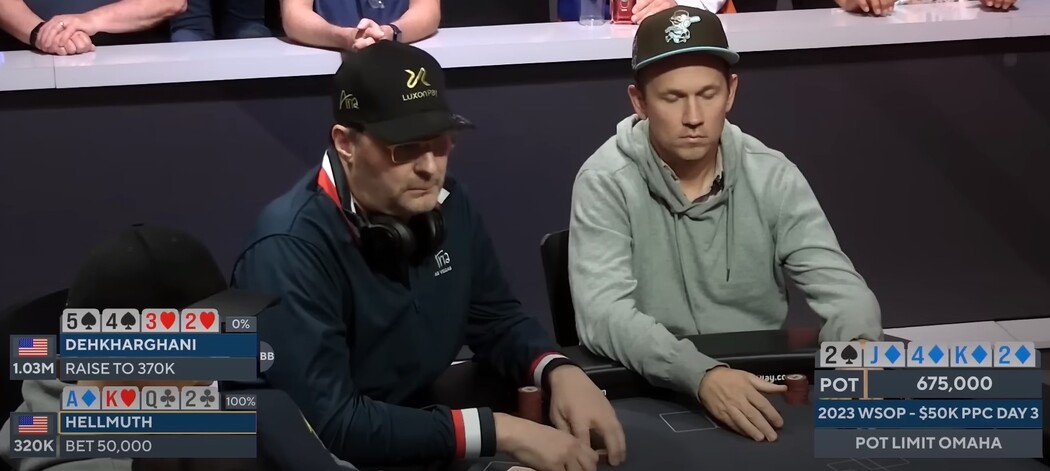 Хельмут проти Денкаргані на рівері