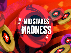 PokerStars анонсували серію Midstakes Madness з гарантією 5 855 000$