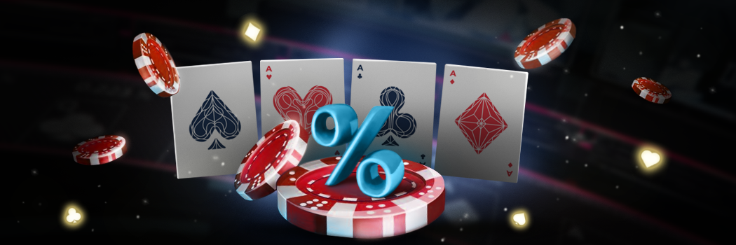 Online deals poker rake