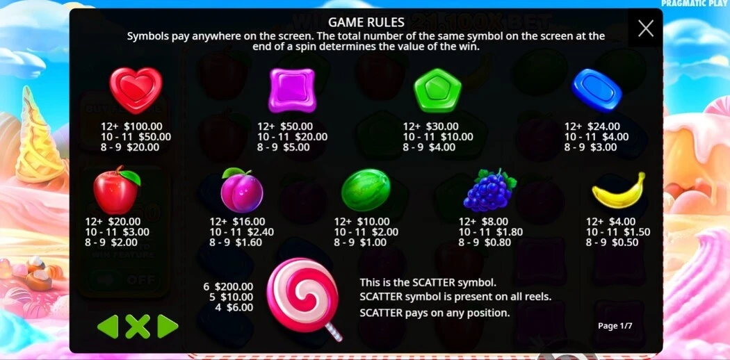 Sweet Bonanza Demo Slot