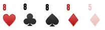 Quads in poker Four of a Kind