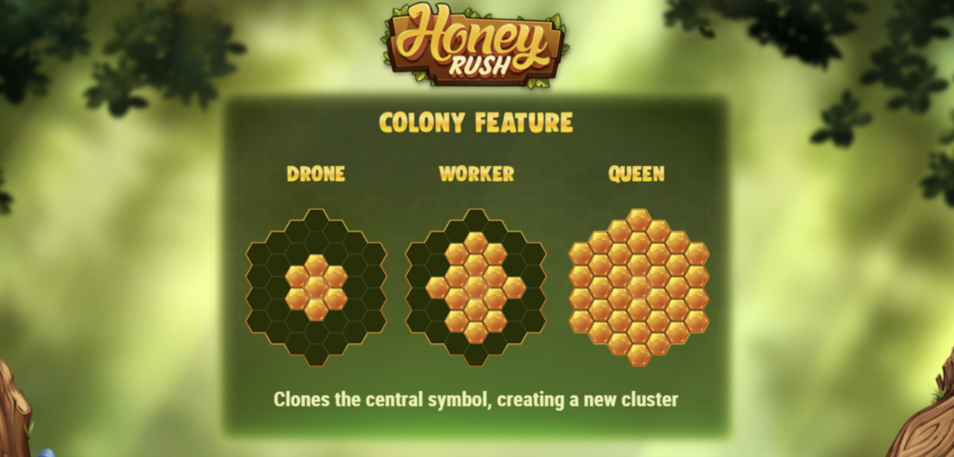 Honey Rush Pokie Game