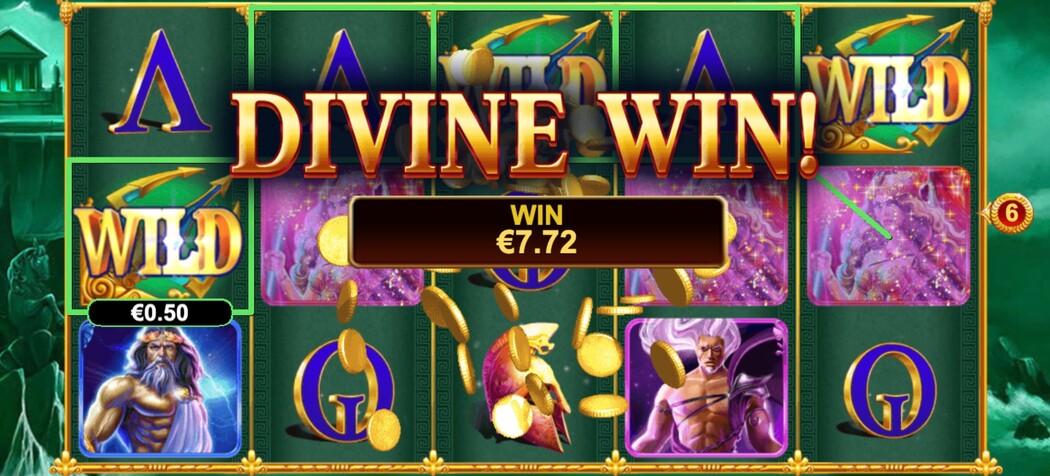 Age of the God bonus game