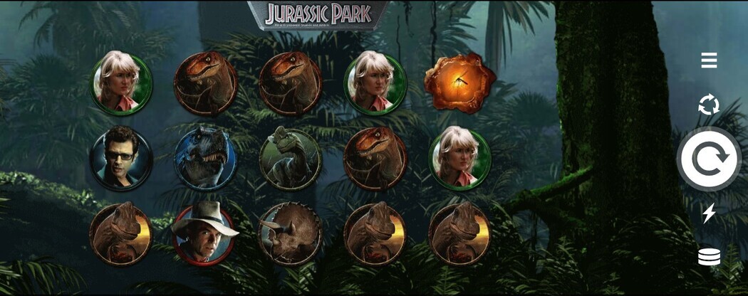 Jurassic Park Playing Field Jurassic Park Slot Game