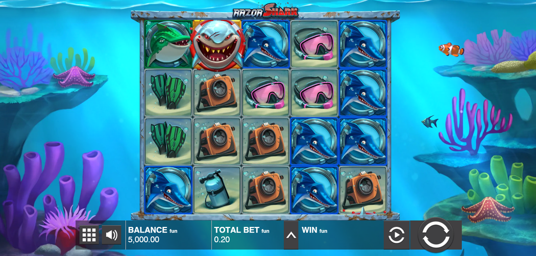 Razor Shark Free Demo Game