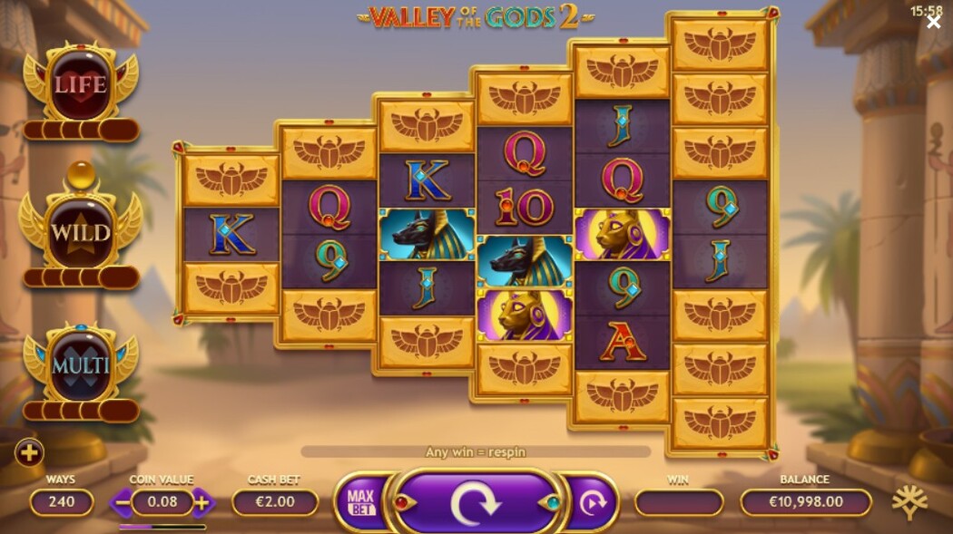 Valley of the Gods 2 Slot Review