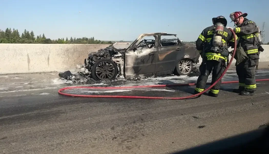 Авто після пожежи