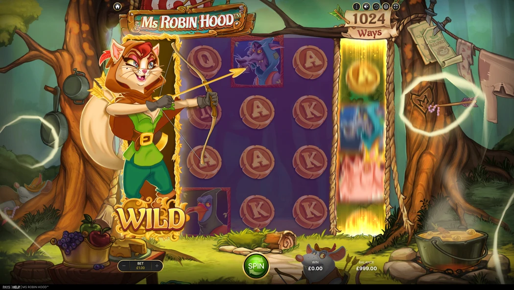 Ms Robin Hood online pokie Ms Robin Hood review