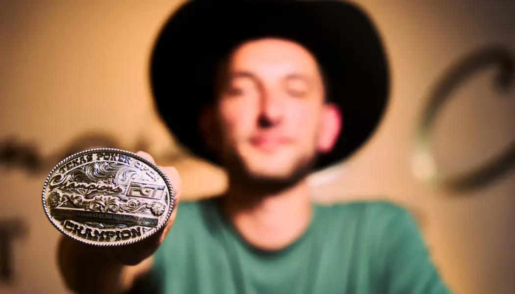 PGT Texas Poker Open Belt Buckle PGT Texas Poker Open